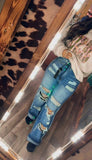 Lucky distressed denim