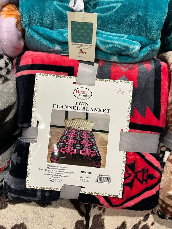 Twin Aztec blanket