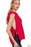 Red bow tie top