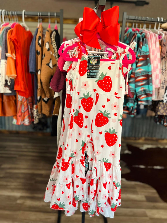 Strawberry jumpsuit 🍓