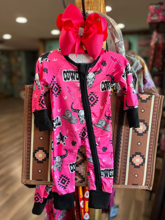 Cowgirl western baby gown