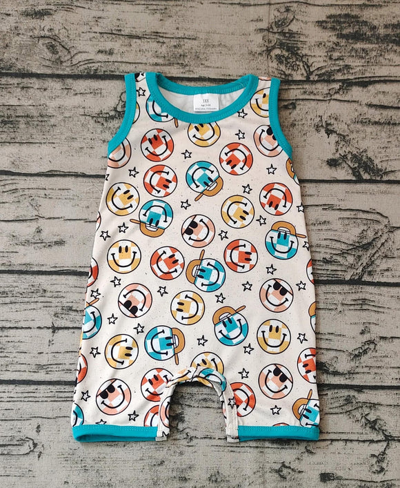 Boys smiley romper