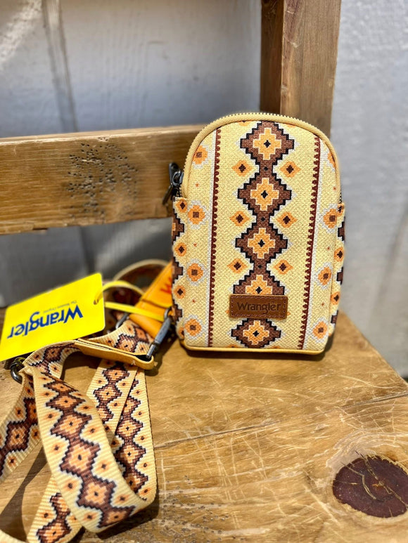 Yellow wrangler crossbody