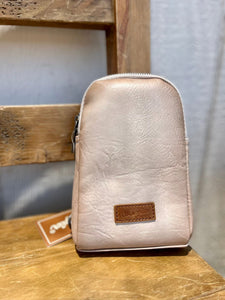 Bone rustic wrangler crossbody