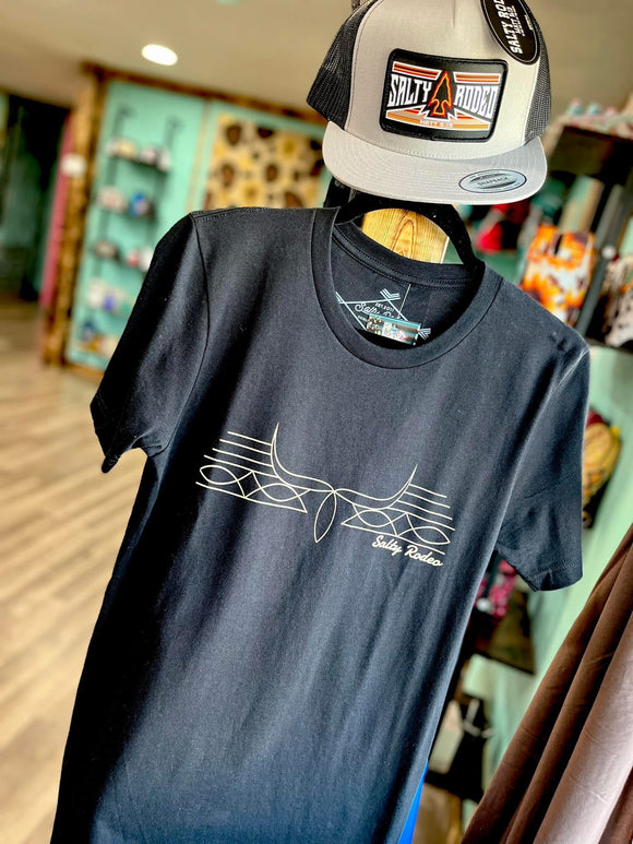 Mens salty rodeo tee