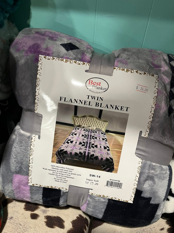 Twin Aztec blanket