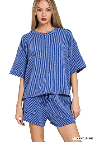 Classic blue lounge set