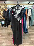 Black relaxed jumpsuit