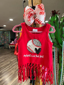 Baseball tank top