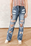 Lucky distressed denim