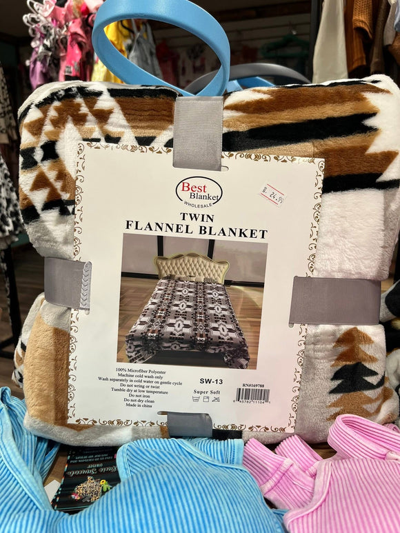 Twin Aztec blanket