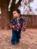 Boys western Sherpa pullover