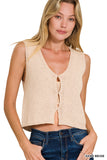 Sand beige vest
