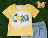 Summer top 🍋y