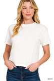 Boxy cropped tees