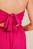 Pink jumpsuit
