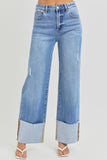 RISEN denim cuff jeans (31.5inch inseam)
