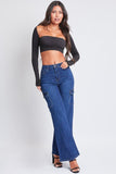 Denim cargo jeans