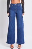 Denim cargo jeans